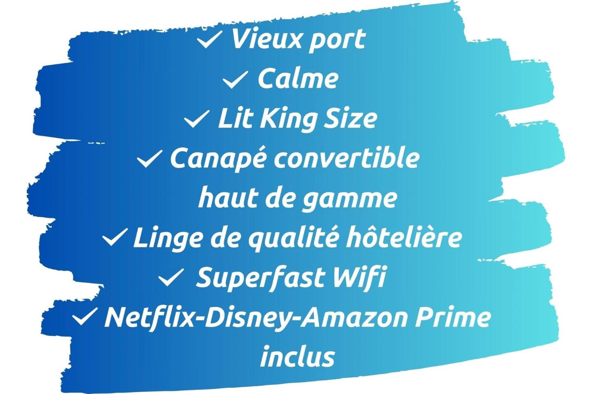 דירות מרסיי Sud Passion - Fada Vieux Port - Calme - Linge De Qualite - Lit King Size - Fibre מראה חיצוני תמונה